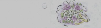10x kaartje bloementak lila